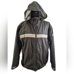 Women's Vintage Board Dokter Olive Ski Board Jacket Size 10